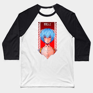 REI AYANAMI Baseball T-Shirt